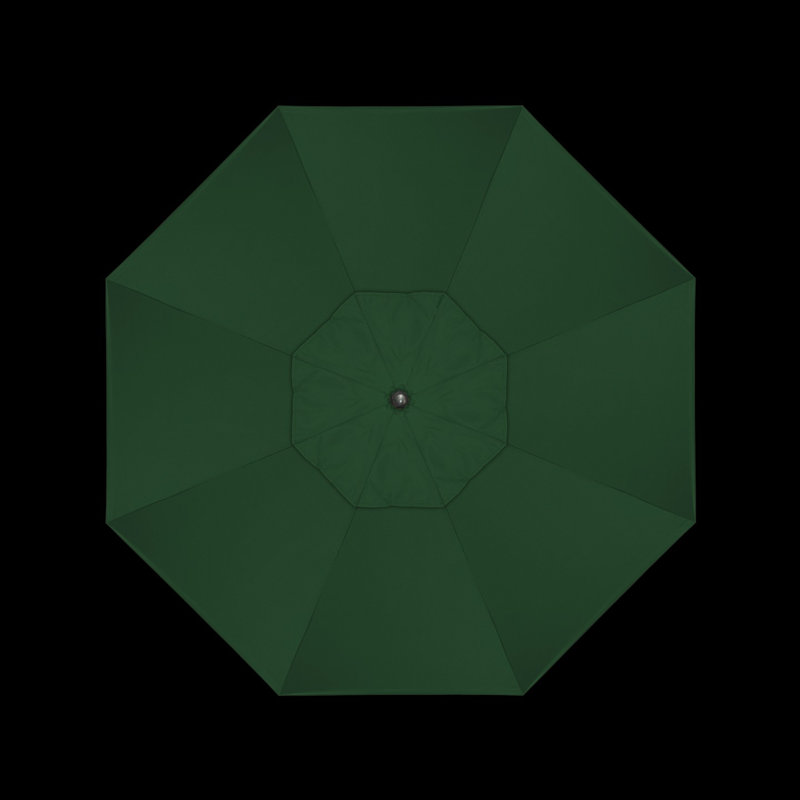 Mira 9' Market Sunbrella® Umbrella, Canvas Forest Green Sunbrella® Canvas