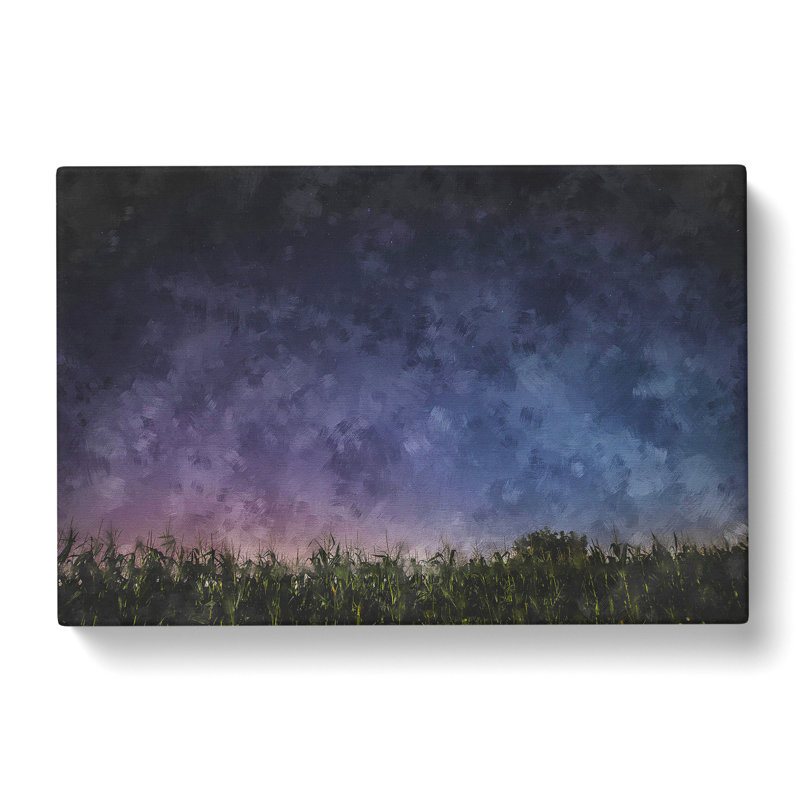 Grassfield In Romania - Wrapped Canvas, 35cm H x 50cm W x 3cm D