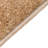 Custom Size Washable Runner Rug Solid Beige Medium Pile Latex Backing Slip Resistant by Feet-1121551691