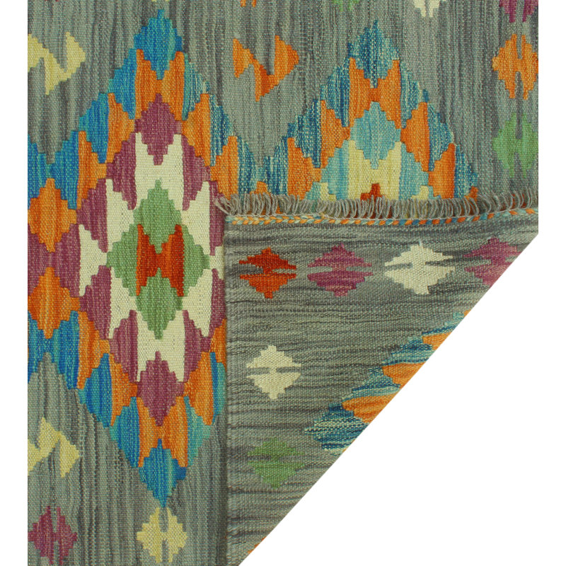 Bobbee Wool Geometric Indoor Rug