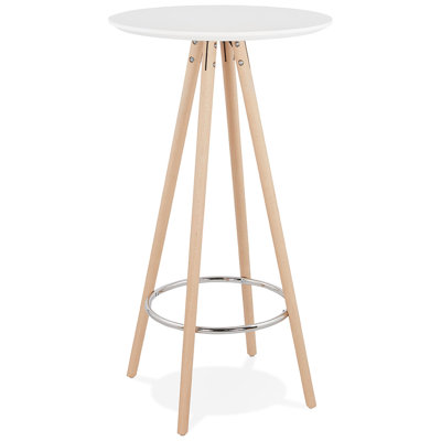 Plattsmouth Round Solid Wood Base Dining Table