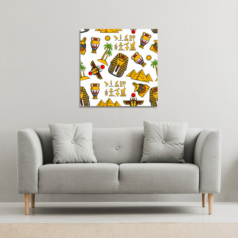 No Title by Andrew Lee - Wrapped Canvas Print, 77cm H x 77cm W x 4cm D