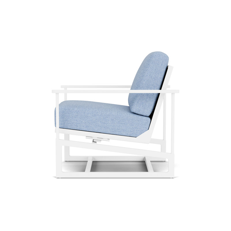Summit Outdoor Rocker Chair, Matte White, Demo Skyway, Matte White