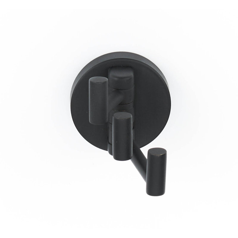Triple Robe Hook, Matte Black