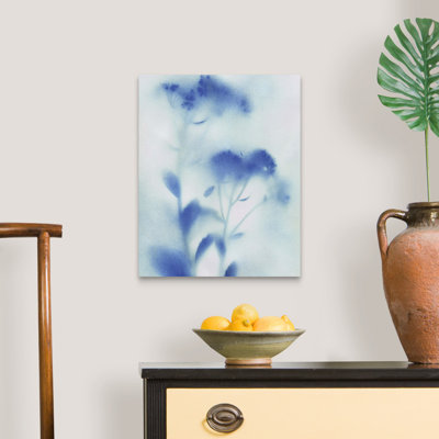«Mist Meadow Flowers I», reproduction d'art sur toile