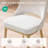Chenille Upholstered Dining Chair With Solid Wood Legs-843294728-843294731