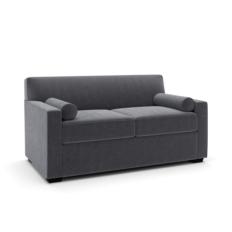 Francesca 65'' Loveseat, Andrew Slate Performance Chenille