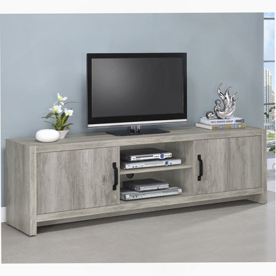 TV Stand With Adjustable Shelves