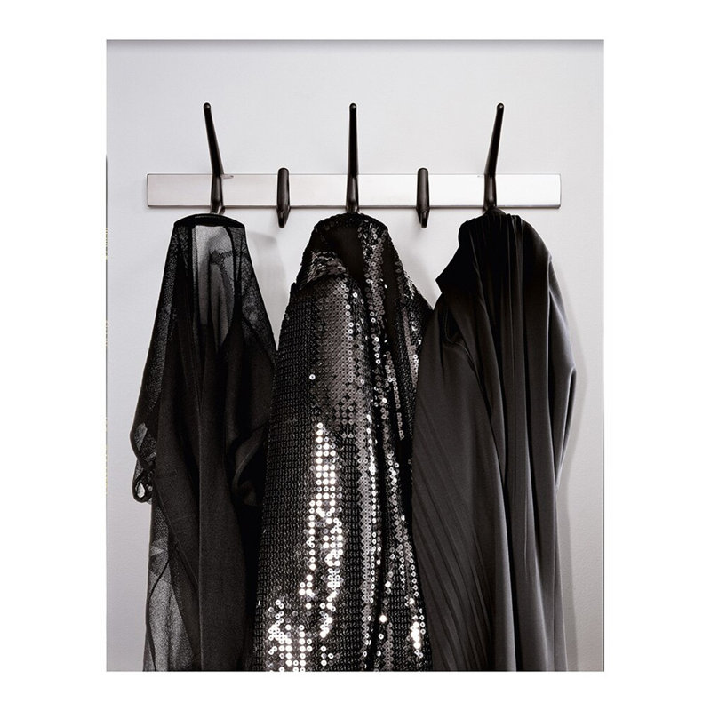 Single Robe Hook, Black