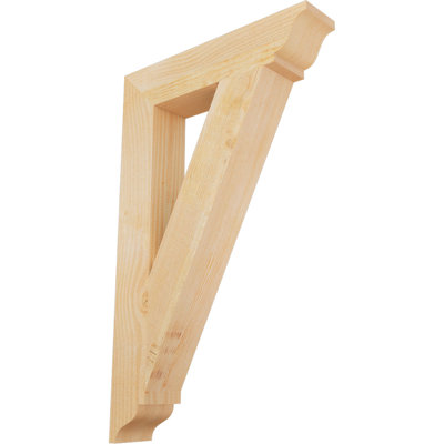 Support à scie brute traditionnelle, l 4 po x P 20 po x H 32 po, sapin Douglas