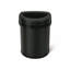 simplehuman Semi-Round Open Top Trash Can Commercial Grade Heavy Gauge-117223519
