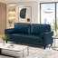 Canapé rembourré avec coussin d'assise capitonné-714601470