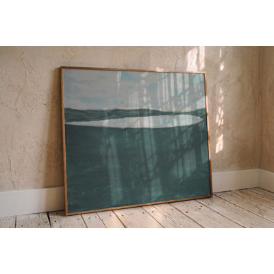 Serene Horizon Landscape Print by Other Artist