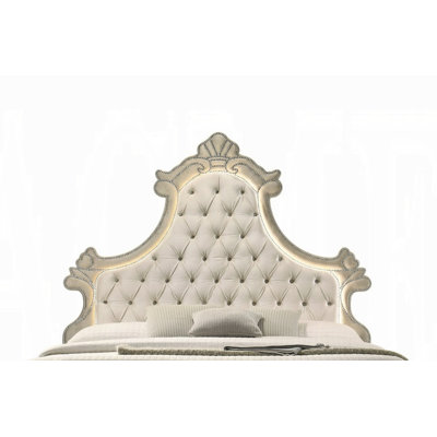 Lucienne Upholstered Velvet Headboard