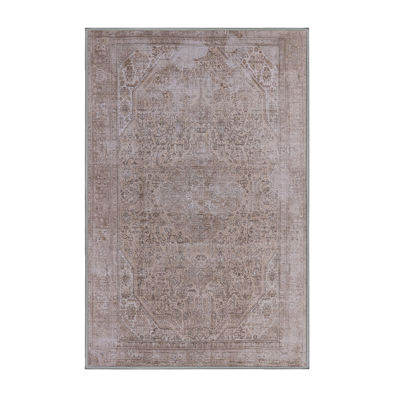 Tapis beige Rosabel, Rectangle 2 pi x 3 pi