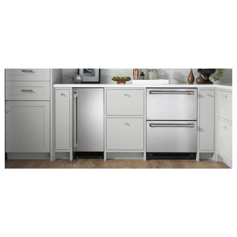 5.7 cu. ft. Undercounter Mini Fridge, Matte White