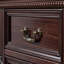 Buffet décoratif en bois de noyer foncé