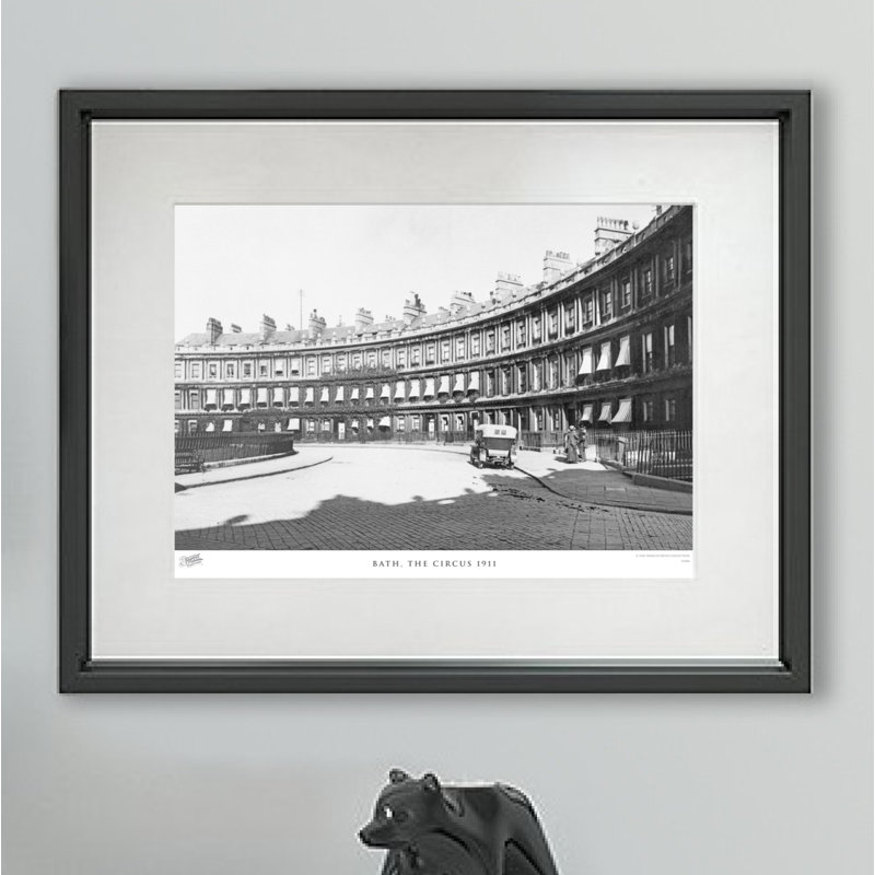 Bath, The Circus 1911 - Single Picture Frame Print, 60cm H X 80cm W x 2cm D