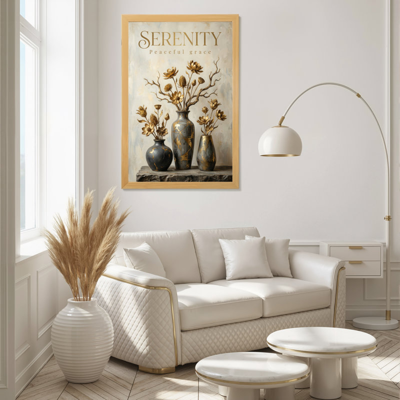 Serenity Peaceful Grace, H 18 po x l 12 po