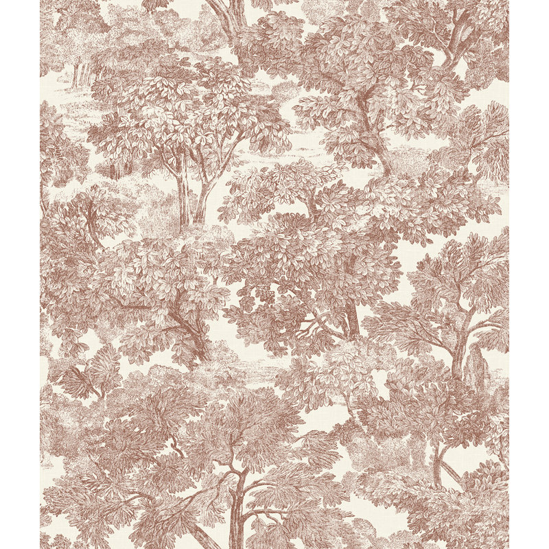 Papier peint Spinney Toile, Rouge
