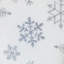Chaussette de Noël 20 po blanche et argentée