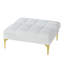 Tissu convertible futon avec pieds en métal