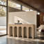 Enzo 68.5'' W Solid Wood Console Table