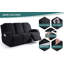 Housse extensible pour canapé 3 pièces Harriet-91268595