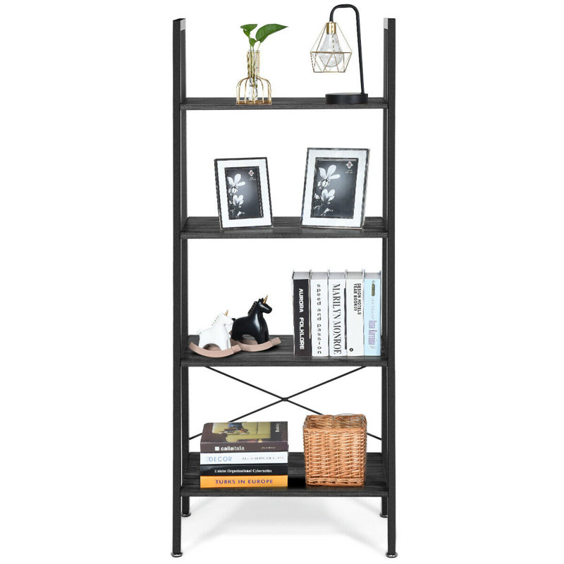Ladder Bookcase, Black