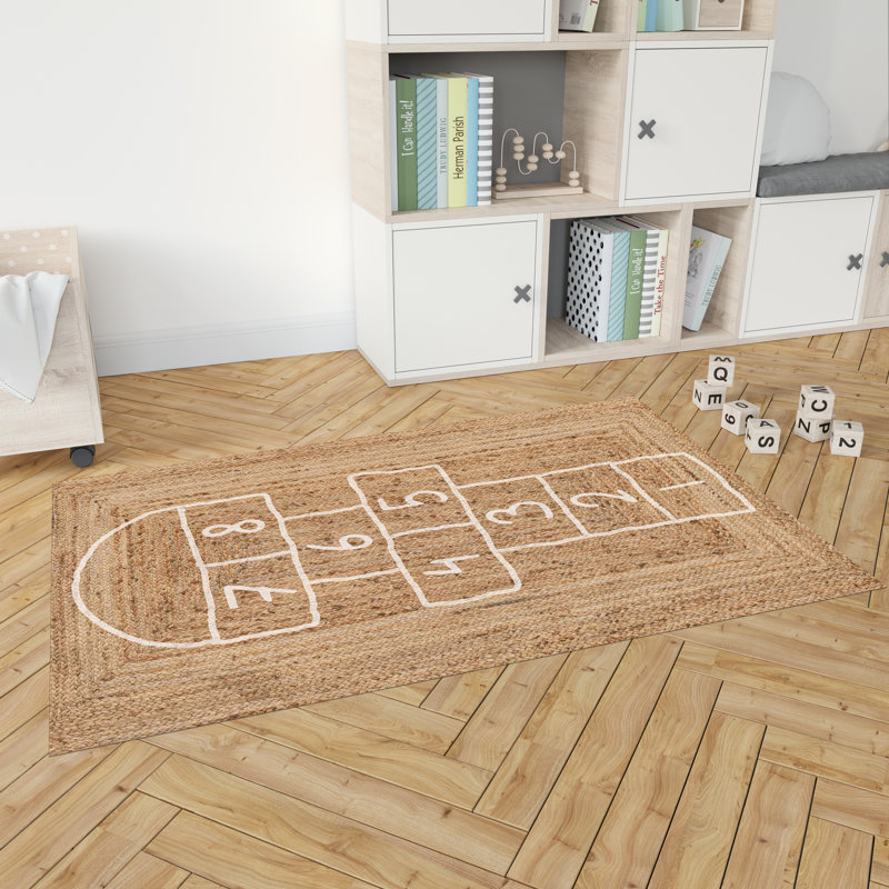Iohanna Vinyl Machine Printed 150cm X 225cm Area Rug