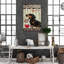 «Dachshund Coffee Co», impression sur toile tendue-926333475