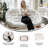 Folding Double Saucer Chair With Steel Frame-1185112908
