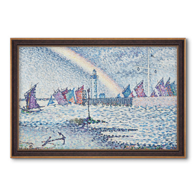 Entrée du port de Honfleur, 1899 - Paul Signac - Toile encadrée sur mesure