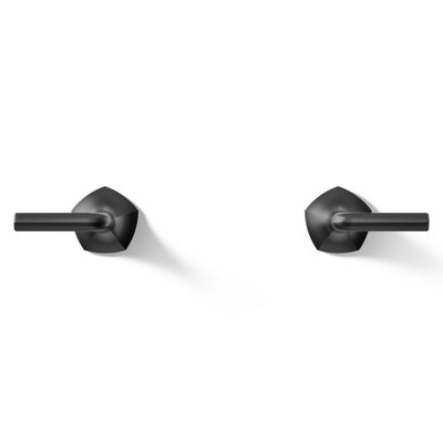Occasion Wall-Mount Bathroom Sink Faucet Lever Handle Trim