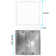 Ebern Designs 1x4 FT Surface Mount LED Flat Panel 3 Color Selectable 4000Lm 0-10V Dim 120-277V