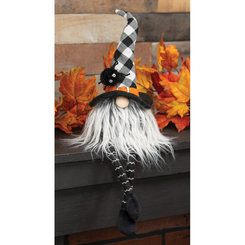 Halloween Spider Stuffed Holiday Accent