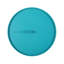 Table d'appoint 20 po x 20 po x 21,54 po, bleu sarcelle, fer et poignée sarcelle