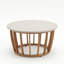 Teimur LUCCA 4-Seater Teak Aluminium Lounging Set with Coffee Table