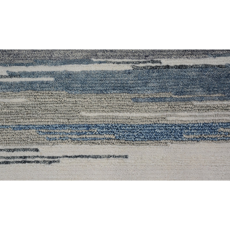 Moroccan Wool Area Rug, Rectangle 10' x 14'