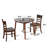 Rowley Solid Wood Modern Dining Table Set-93524584