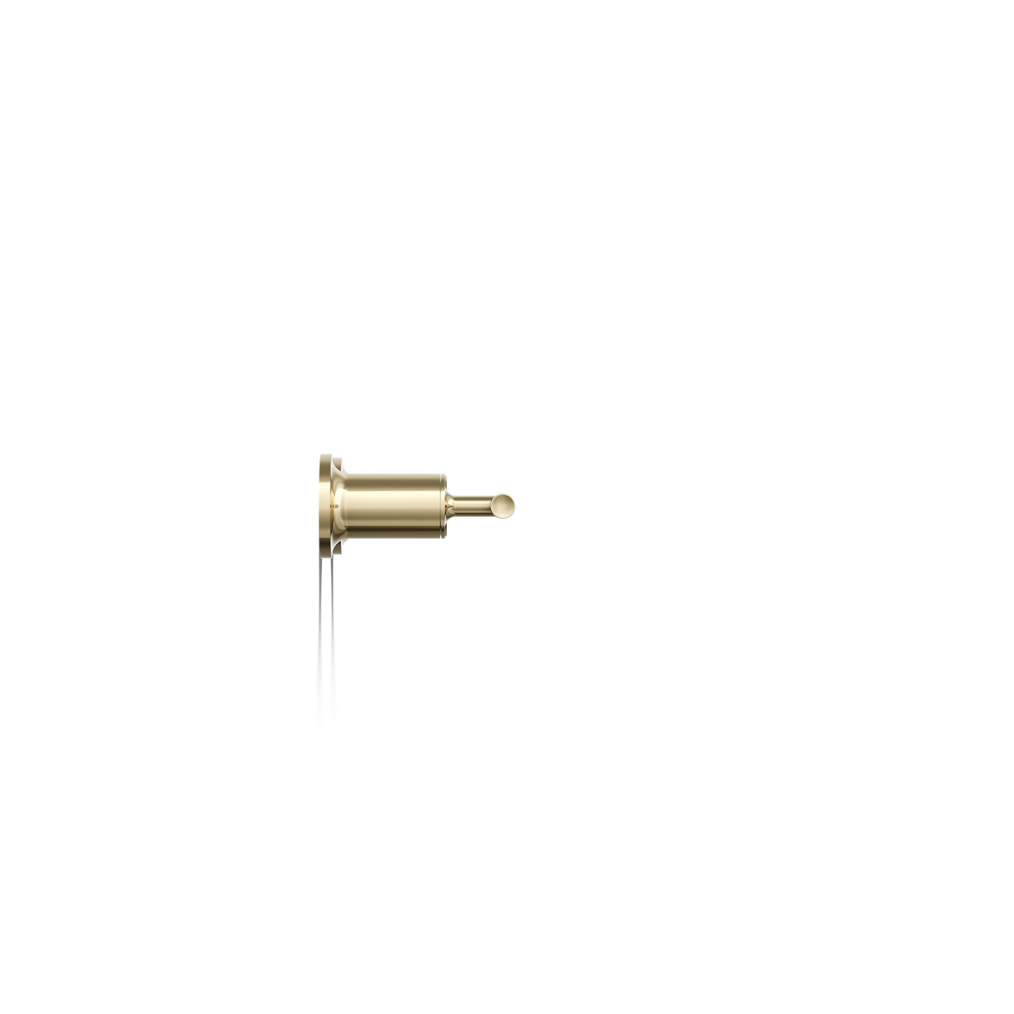 Purist Deck- or Wall-Mount High-Flow Bath Trim with Lever Handles, Vibrant French Gold