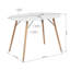 Adair Oval Solid Wood Base Dining Table-910964875