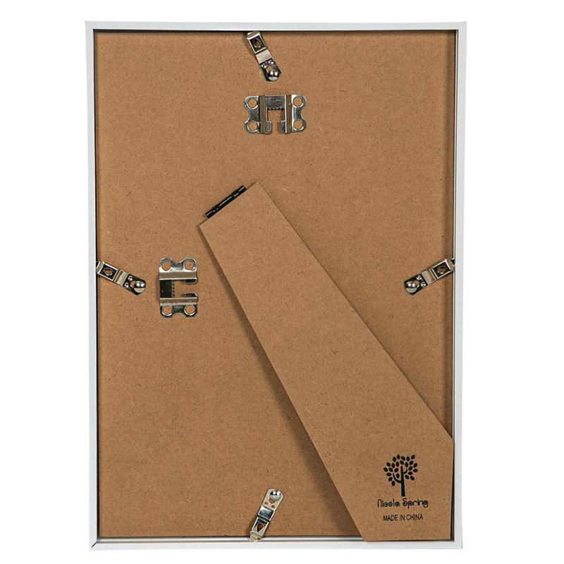 Nicola Spring - Deep Box Photo Frames - A4 (8 x 12"), White