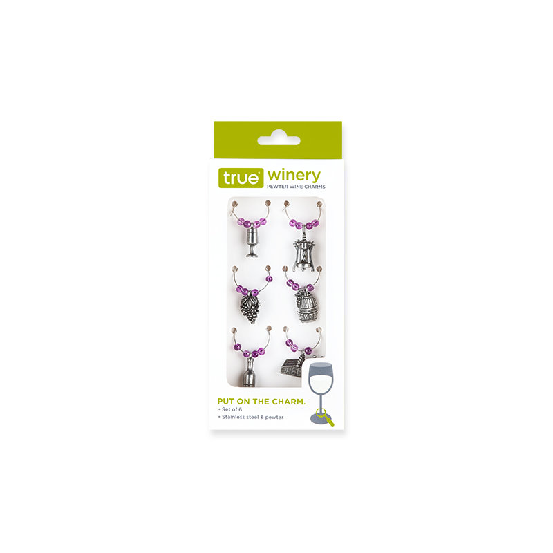 Stainless Steel Wine Charm