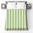 Green White Stripes Bedding Stripes Bedspread Pattern-125167550