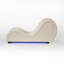 Faux Leather Chaise Lounge-122627797