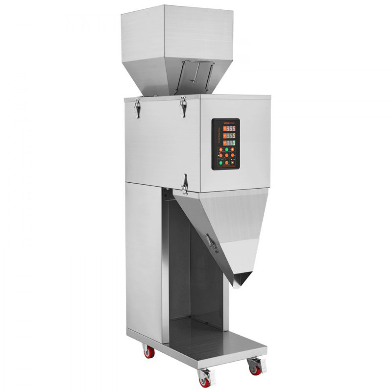 Particle Filling Machine, 0.022-2.2 lbs/10-1000g, Automatic Filler Machine with Foot Pedal
