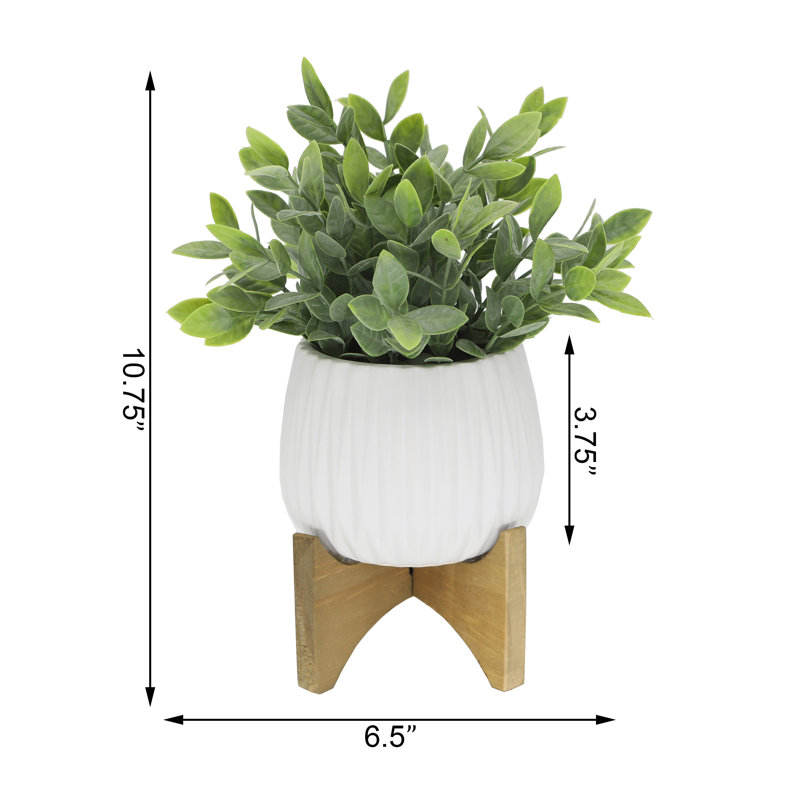Plante d'eucalyptus artificiel 4,75 po en pot