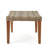 HAMPTON WOOD + WICKER OTTOMAN