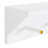 Adlynn Floating Shelf with Hooks